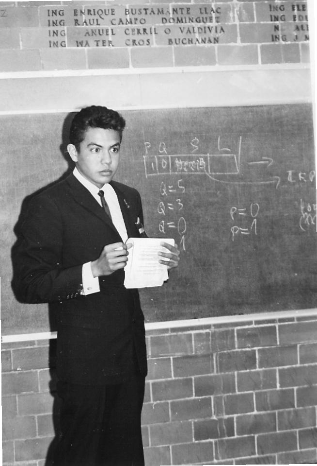 Adolfo Guzmán, 1964. "First Latin-american Conference for Computing"; CeNaC, Mexico.