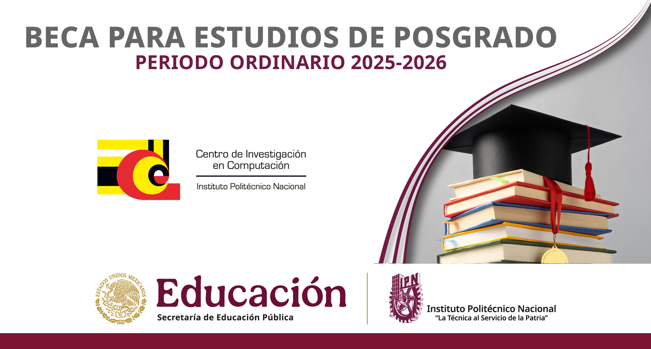 Convocatoria Beca para Estudios de Posgrado