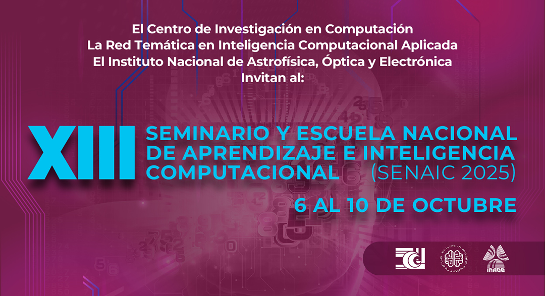 XIII Seminario y Escuela Nacional de Aprendizaje e Inteligencia Computacional