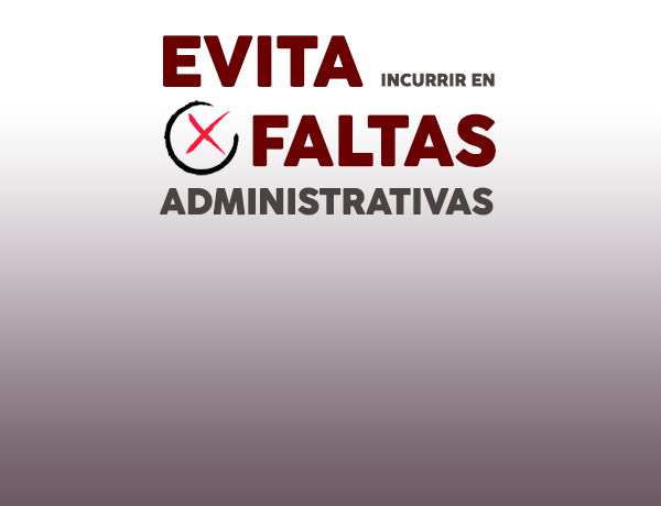 Faltas administrativas